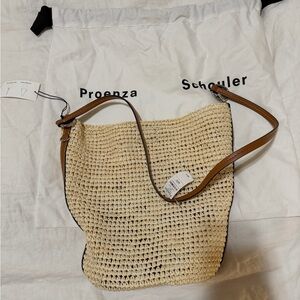 Proenza Schouler Raffia Shoulder Bag- Brand New